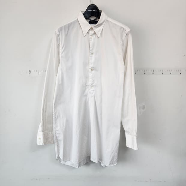 폴로 랄프로렌 화이트 헨리넥 셔츠