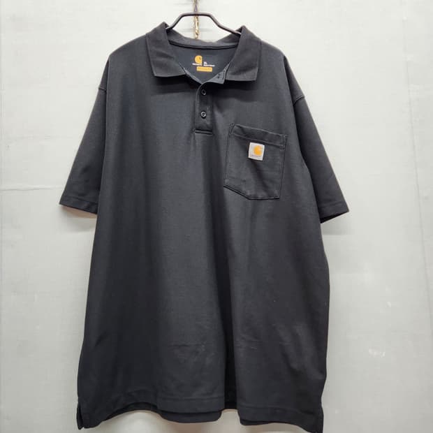 칼하트 원포켓 로고 반팔카라 XL(2XL)