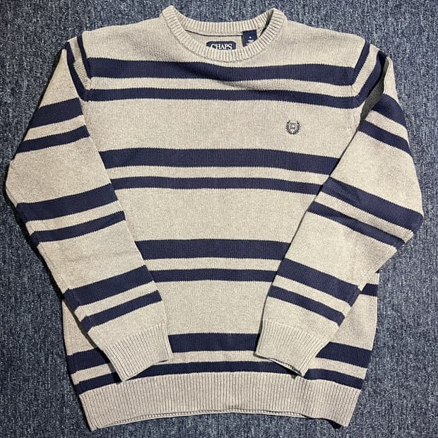 빈티지 00s CHAPS 스트라이프 니트 스웨터
