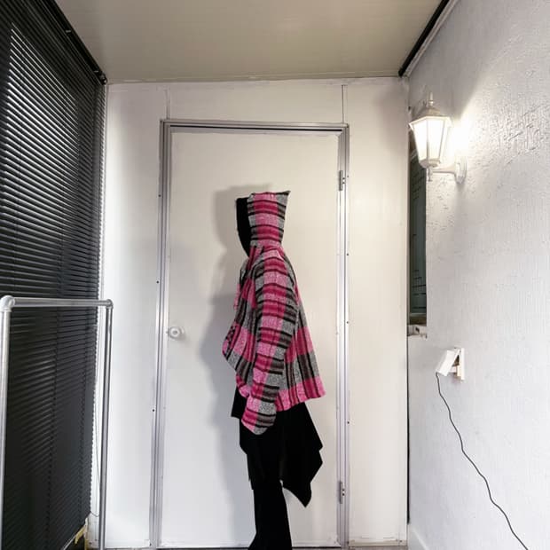 mexican hood pink & gray