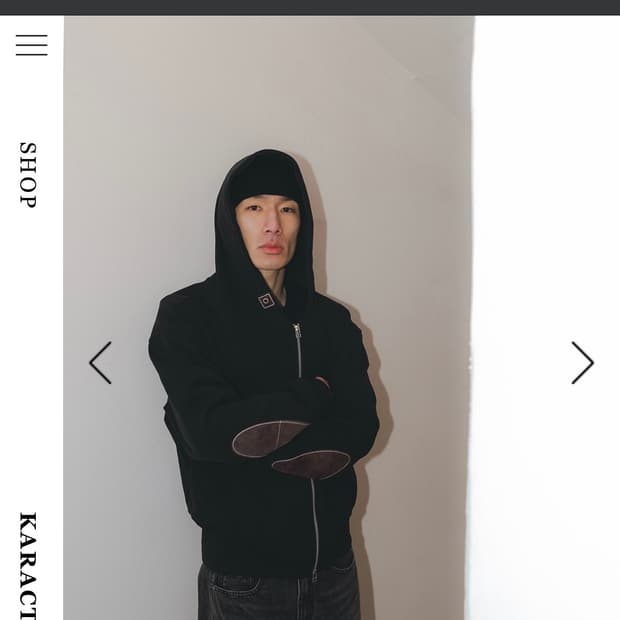 카락터 비대칭 후드집업!!