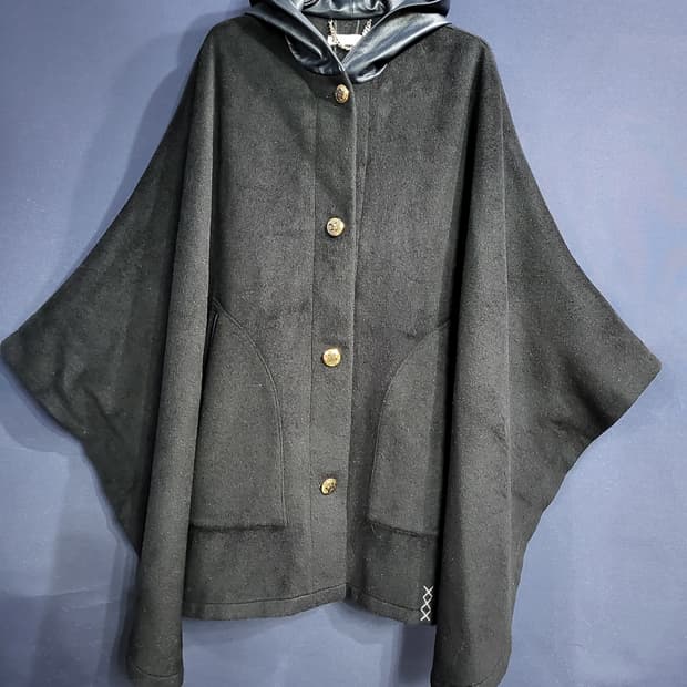 양가죽 캐시미어 케이프(남녀공용)