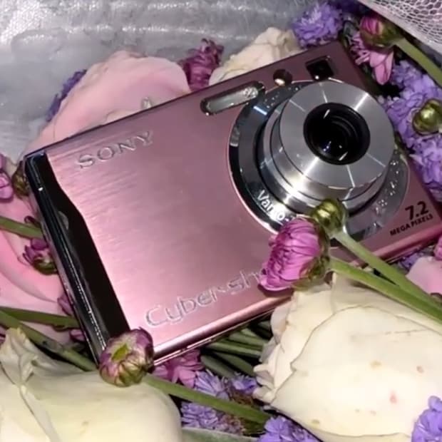 🌷 소니 사이버샷 DSC-W80 핑크 디지털카메라 🌷