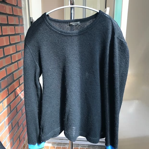 꼼데가르송 옴므 플러스 니트