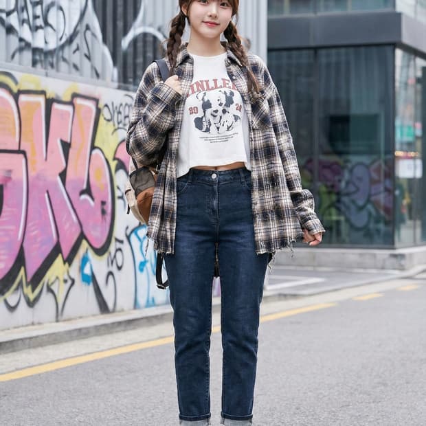 KUHO 구호 다크블루 데님팬츠_67