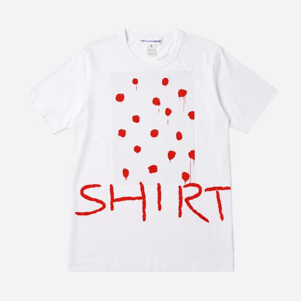 Comme Des Garcons Shirt 셔츠라인 메리 헤일만 티셔츠