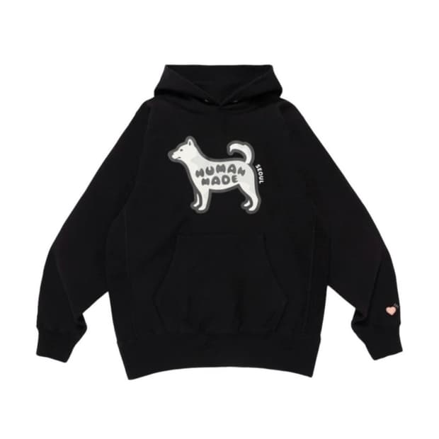 휴먼메이드 성수 진돗개 익클 후드티 xl사이즈 판매합니다