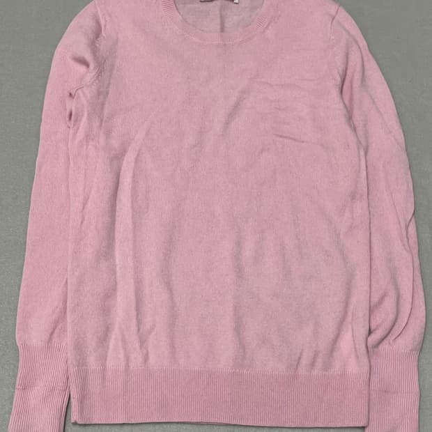 핑크색 캐시미어100 니트