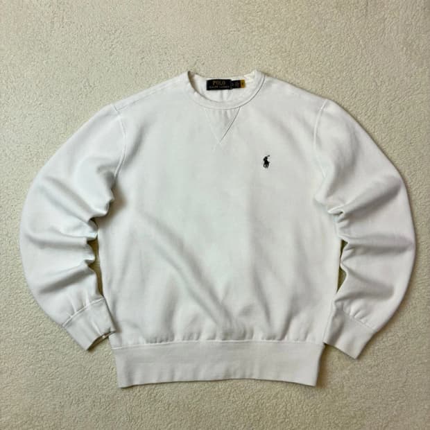 폴로 랄프로렌 로고 큐알 맨투맨 PN5862