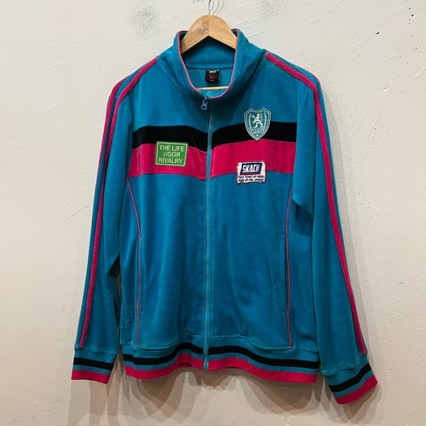 oblo JPN 벨벳 트랙탑 져지