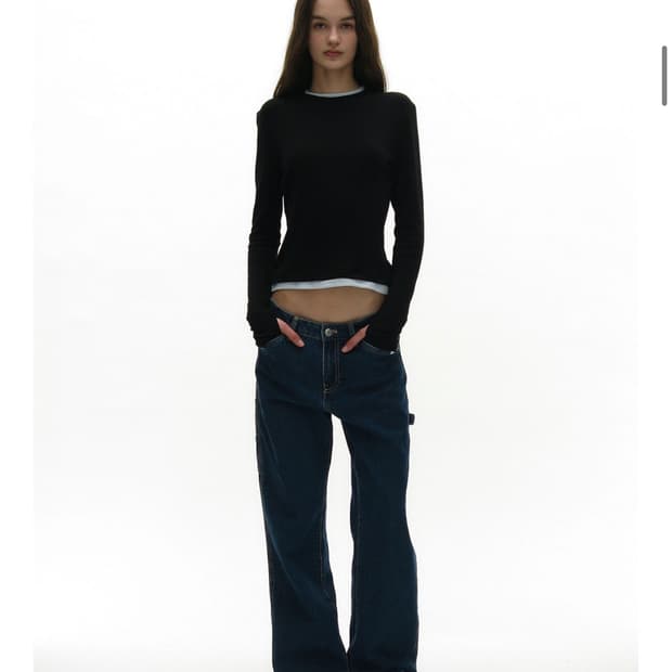 파르티멘토우먼 더블레이어드 롱슬리브