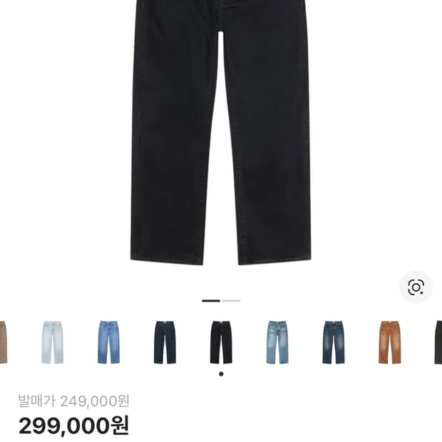 스투시 뉴클래식 데님 32