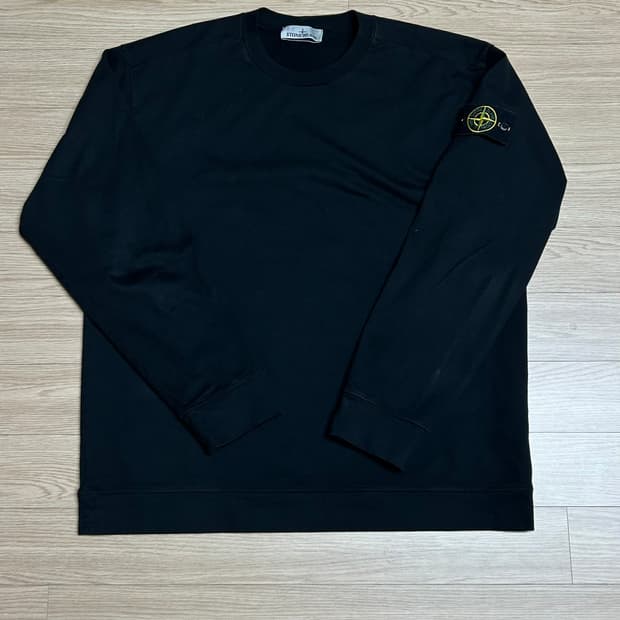 [XL] 스톤아일랜드 맨투맨 블랙