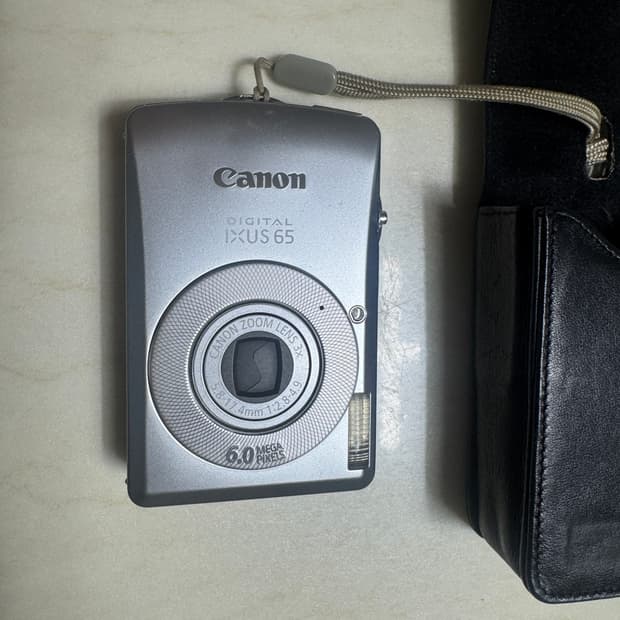 📸 Canon Digital IXUS 65 디카