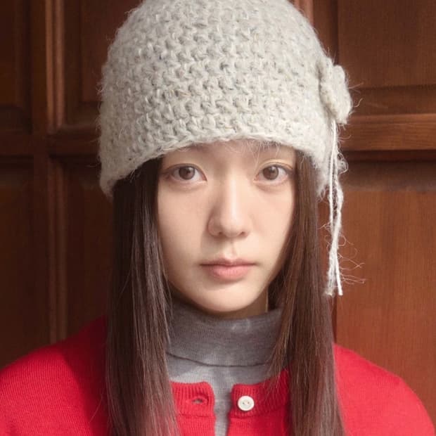 SSESEB clover knit beanie