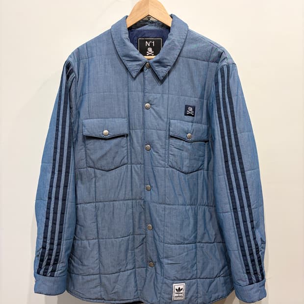 네이버후드 x 아디다스 NH 퍼프 셔츠 자켓