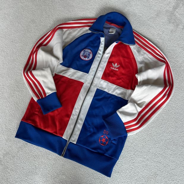 아디다스 도미니카 져지 집업 트랙잡 자켓 s