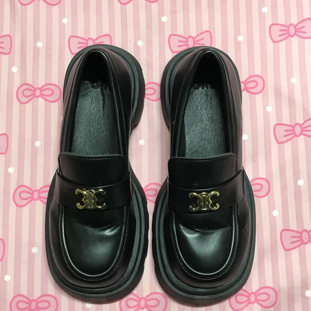 GRL 지뢰계 통굽 로퍼