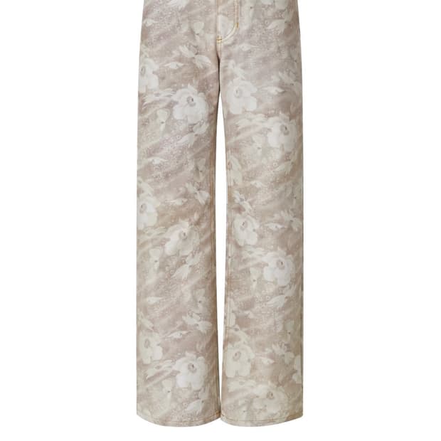 티크 Pear flower pants