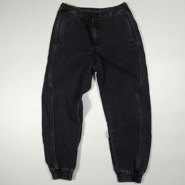 준지 흑청 조거팬츠 