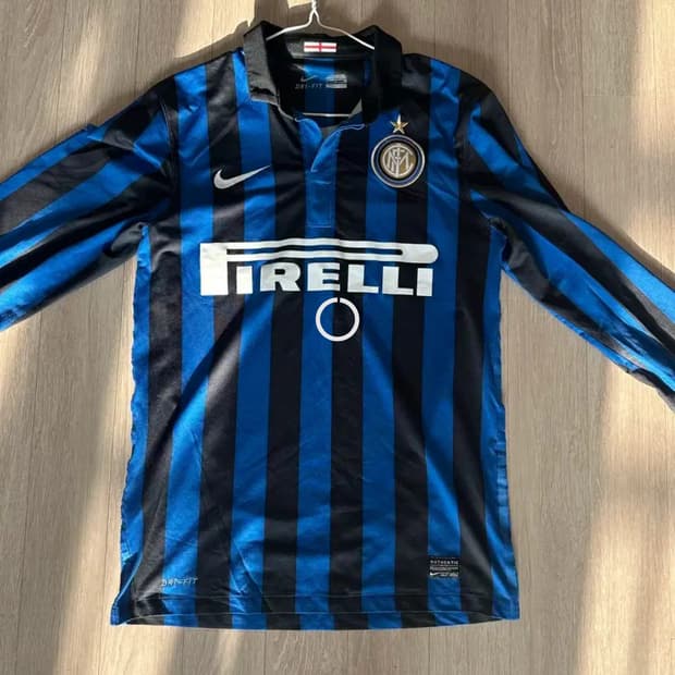 S) 11-12 정품 어센틱 인테르 긴팔