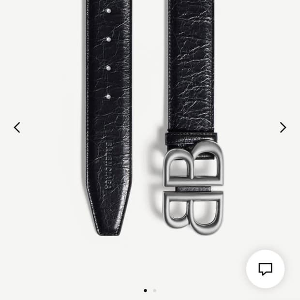 (90) 발렌시아가 남성 모나코 BB벨트