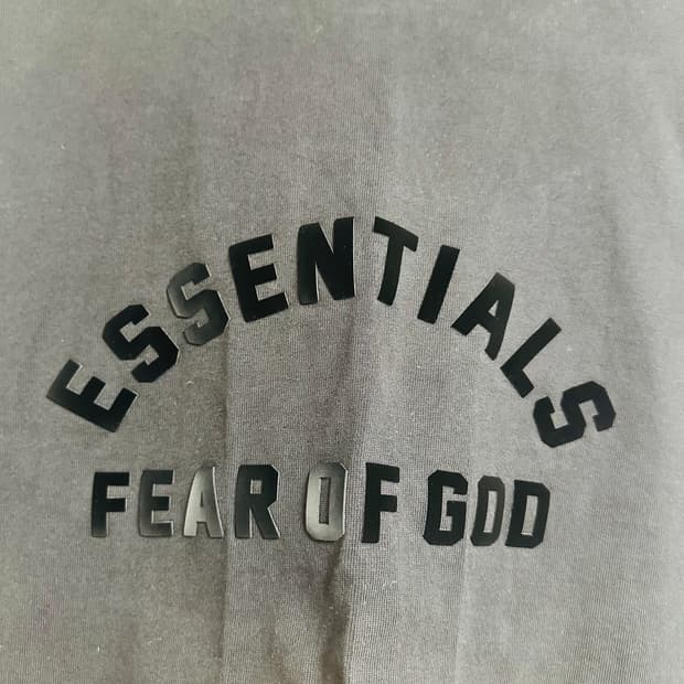 Essentials 정품 헤비 저지 크루넥 티셔츠 제트블랙 S사이즈 판매