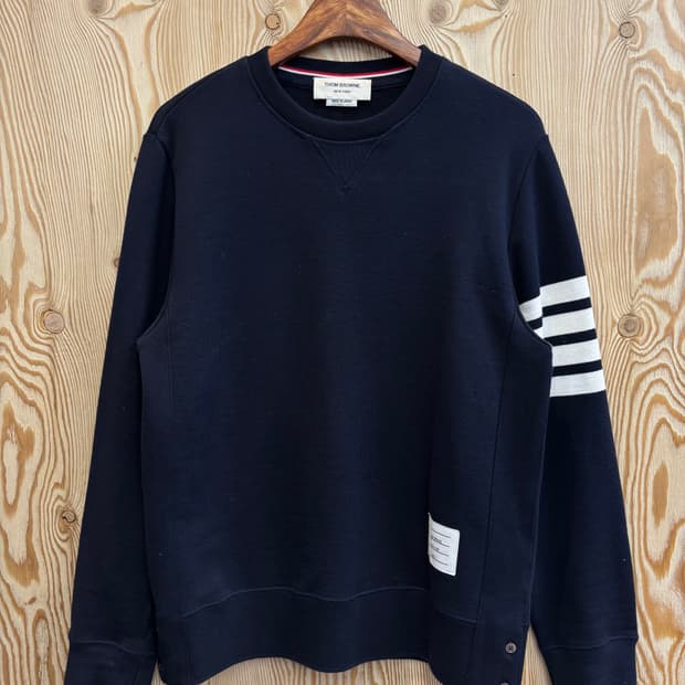 톰브라운 루프백 4-bar 스웻 맨투맨