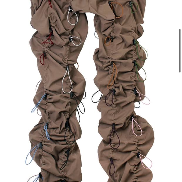 99%IS 바조우 곱창팬츠(브라운)