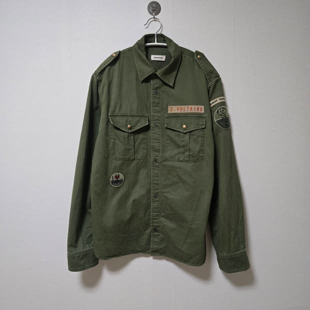 쟈딕앤볼테르 25 s/s 야상 자켓 