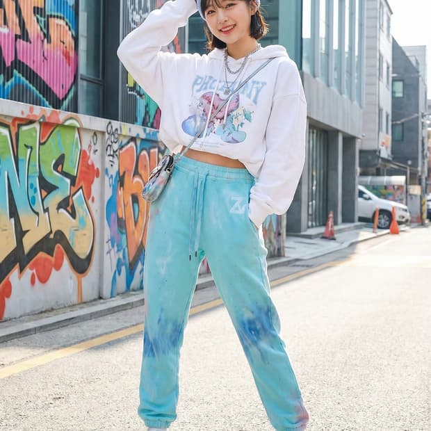 쟈딕앤볼테르 소피아 타이다이 조거 팬츠