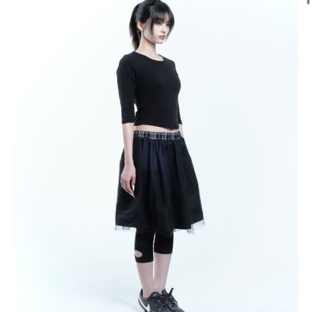 wsc 아카이브 Layer tulle skirt 001