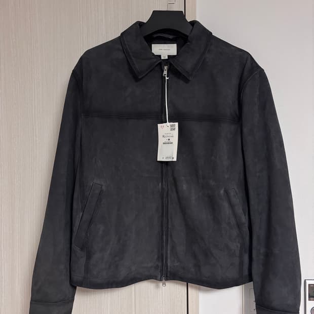 새상품) XL 자라 오리진스 고트 스웨이드 이펙트 재킷