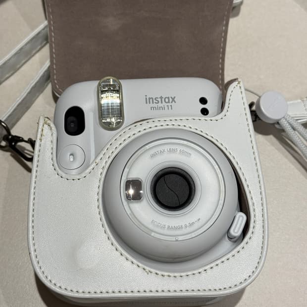 후지필름 인스탁스 미니 11 + 가죽케이스