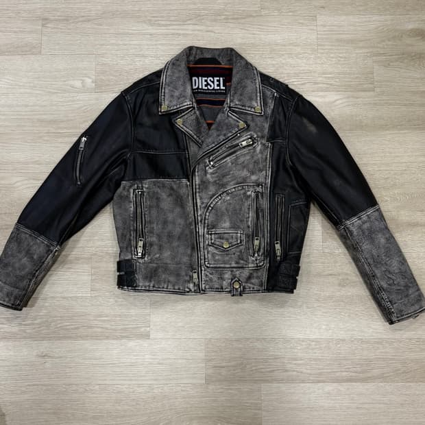 디젤 conway 가죽자켓