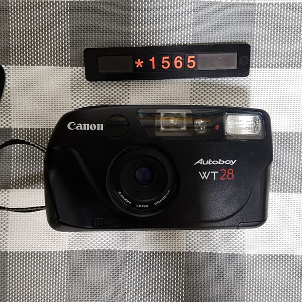 캐논 오토보이 WT 28 필름카메라
