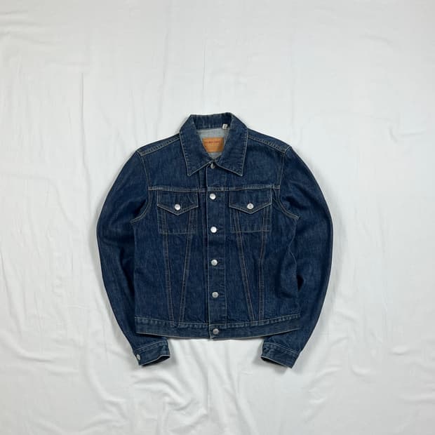 90‘s 98년도 헬무트랭 helmut lang 트러커 데님 청자켓