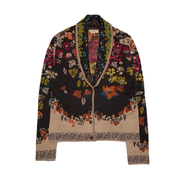 IVKO Flower Pattern cardigan
