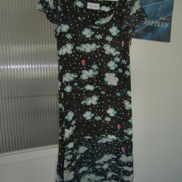 Tsumori Chisato 츠모리치사토 프릴 구름 실크 원피스