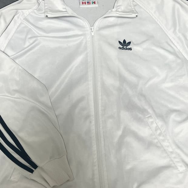 아디다스 희귀 흰검 파이어버드 져지