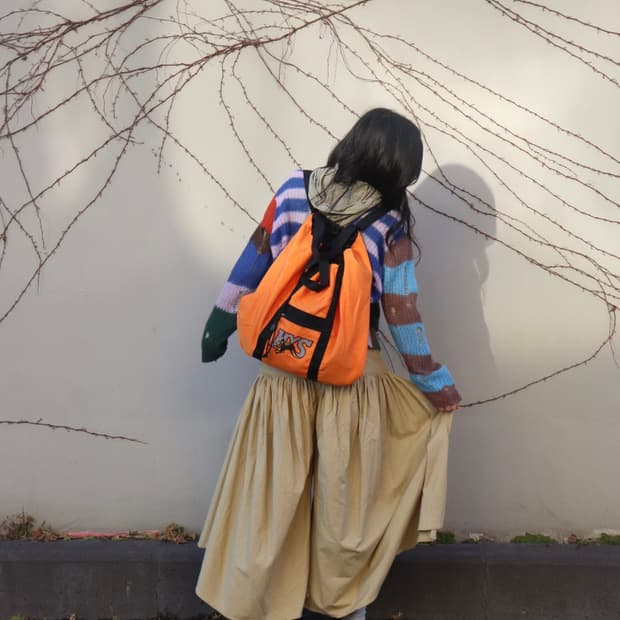 [Hysteric Glamour] Orange 2-way Backpack