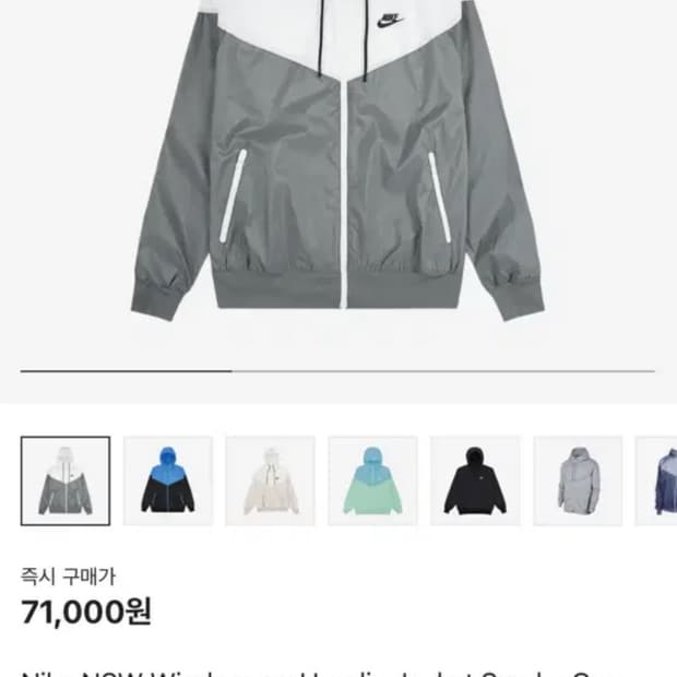나이키 윈드러너 L