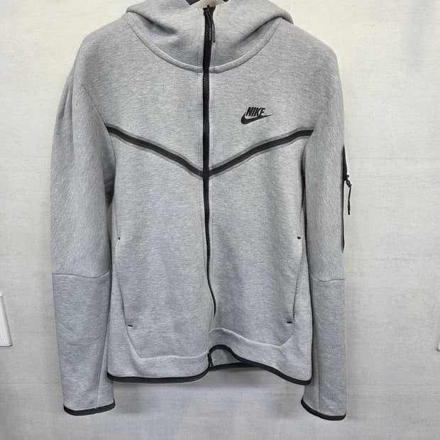 나이키 테크플리스 윈드러너 풀집후드 집업 m