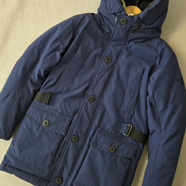 (90) 노스페이스 아웃도어 구스패딩 여
