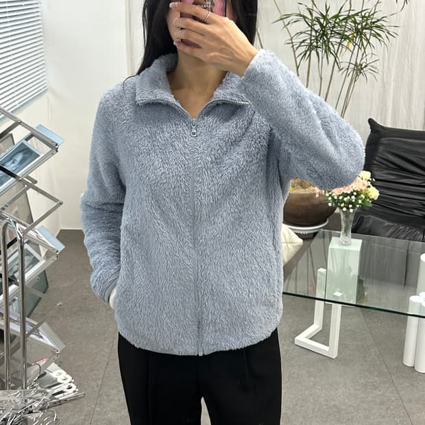 유니글로 플리스 후리스집업