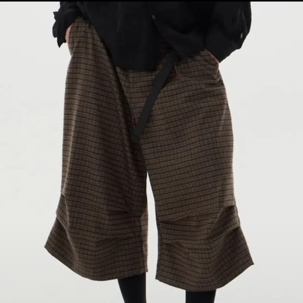 르아브 브리즈 체크드 버뮤다 팬츠 (M)