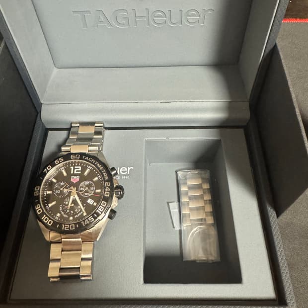 태그호이어 포뮬러1 크로노스틸시계 