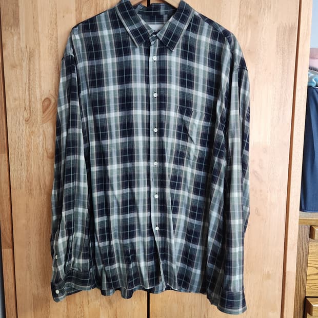 비긴202 Rayon Ombre Check Shirts 3사