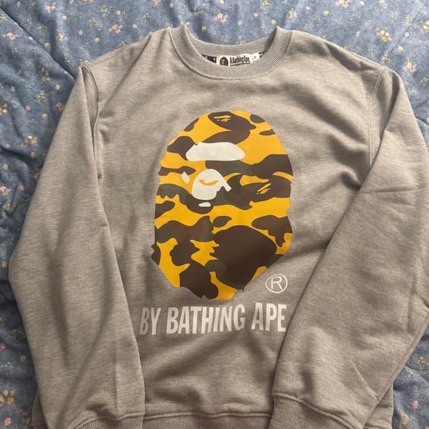 빈티지 베이프 맨투맨