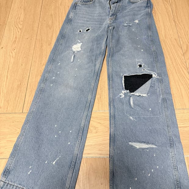 자라x아더에러 패치워크진 34사이즈 팝니다